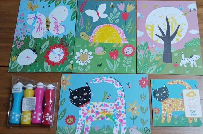 Kit peinture dessiner des points - photo numéro 9