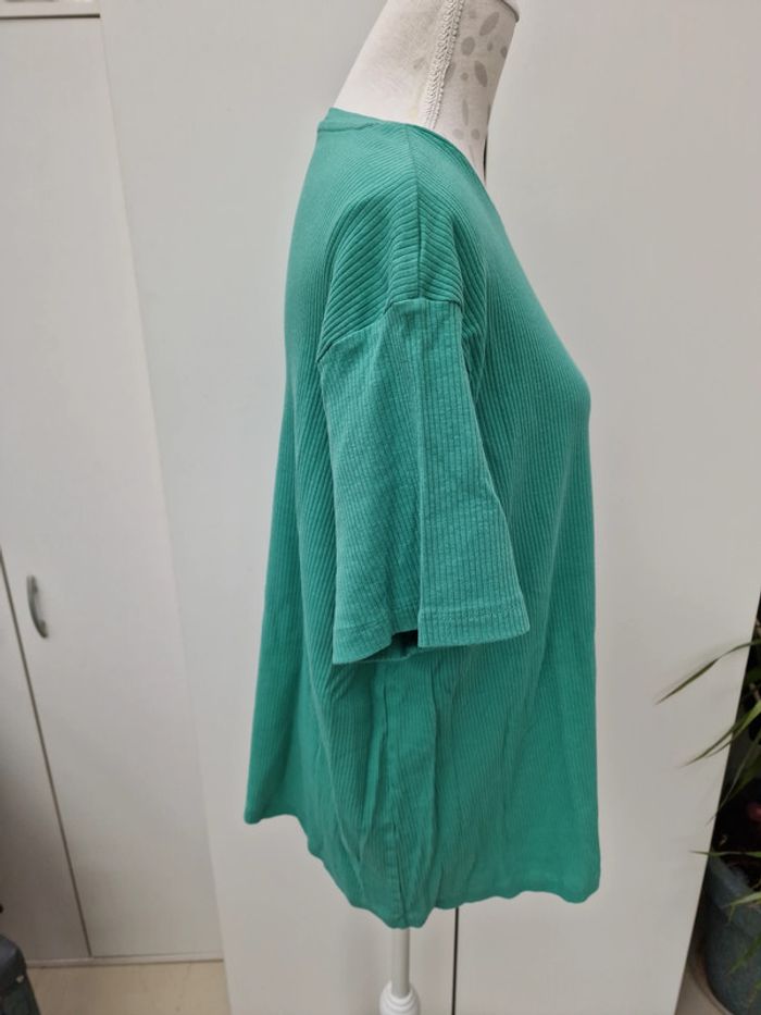 T-Shirt Vert Emeraude Via Cortesa Adler - photo numéro 7