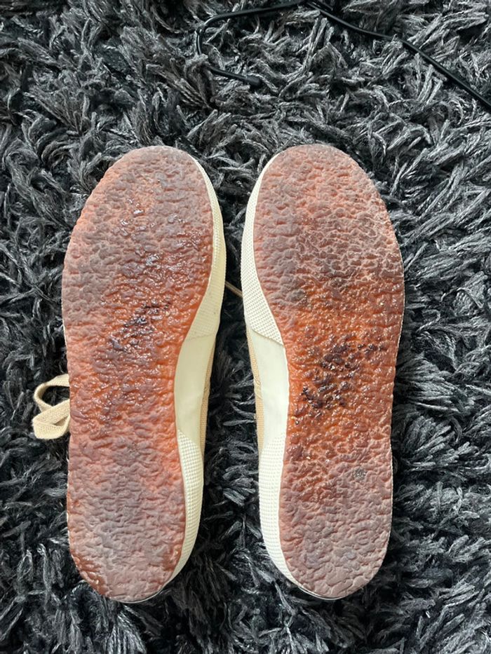 Chaussures femme Superga/ 38/ Beige / Très bon état - photo numéro 5