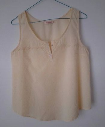 Débardeur jaune Taille m