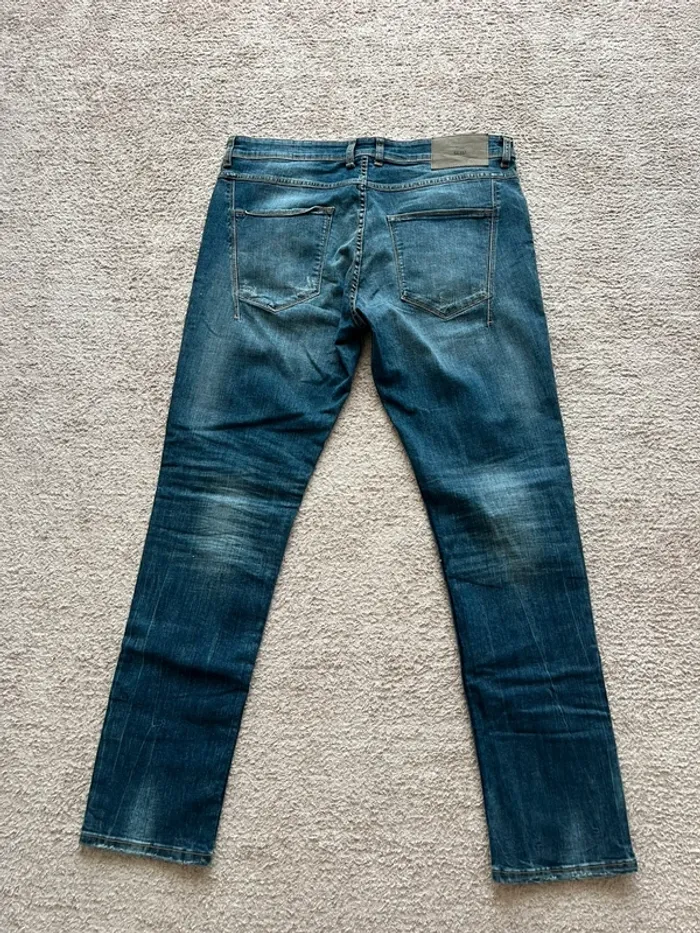 jeans pour homme bleu foncé C&A - photo numéro 3