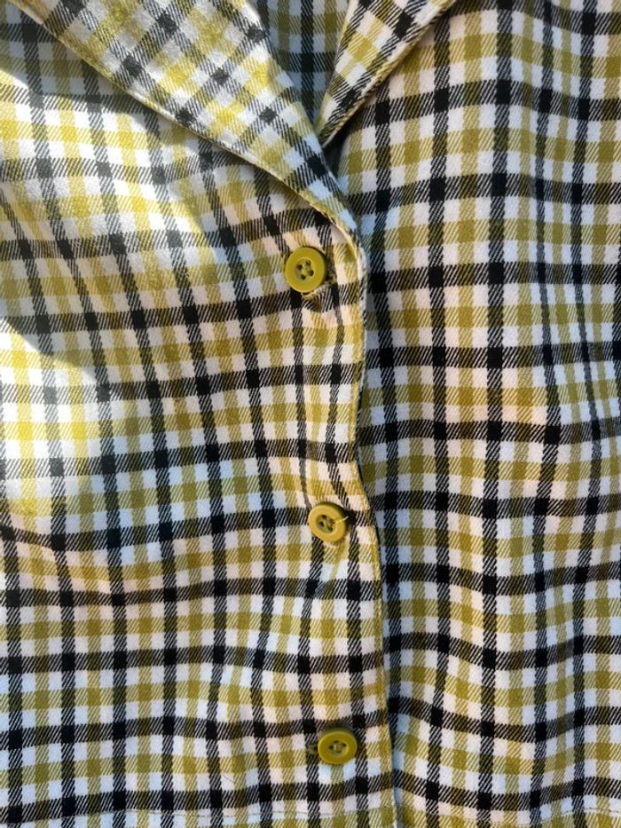 Chemise courte à carreaux - photo numéro 3