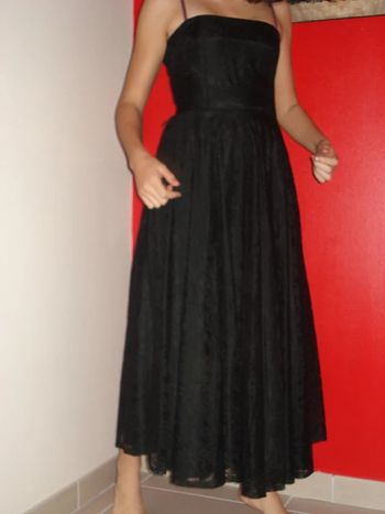 Robe dentelle soirée - Taille S