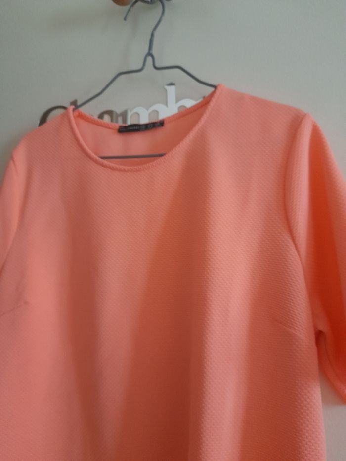 Tunique Atmosphère, corail taille 40 - photo numéro 2