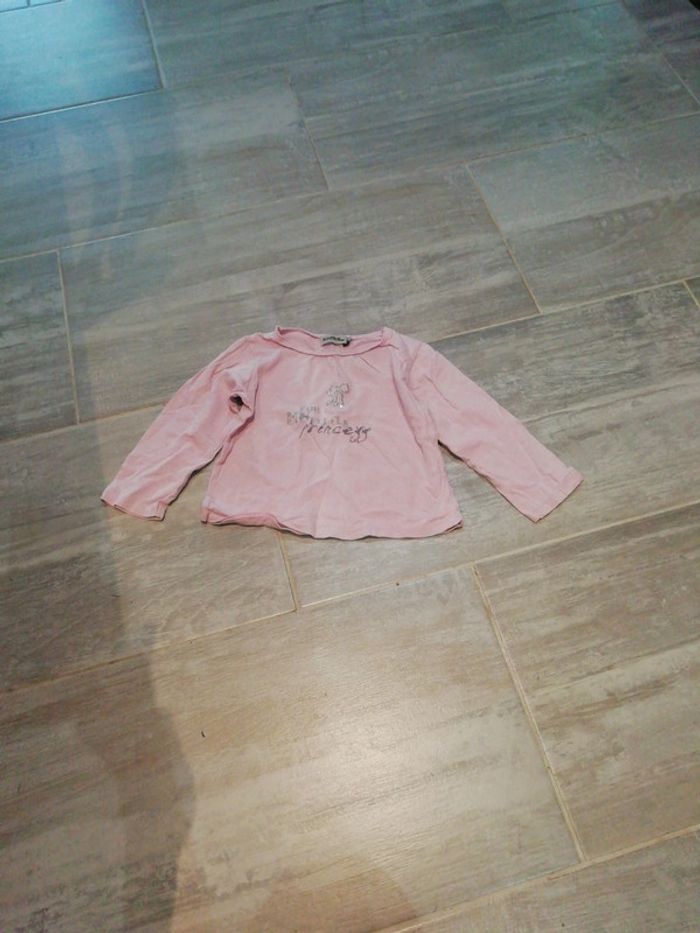 Haut manche longue fille 2 ans