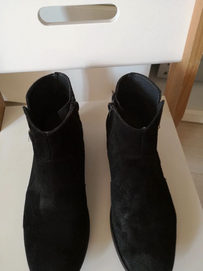 Bottines noire fille 36 - photo numéro 5