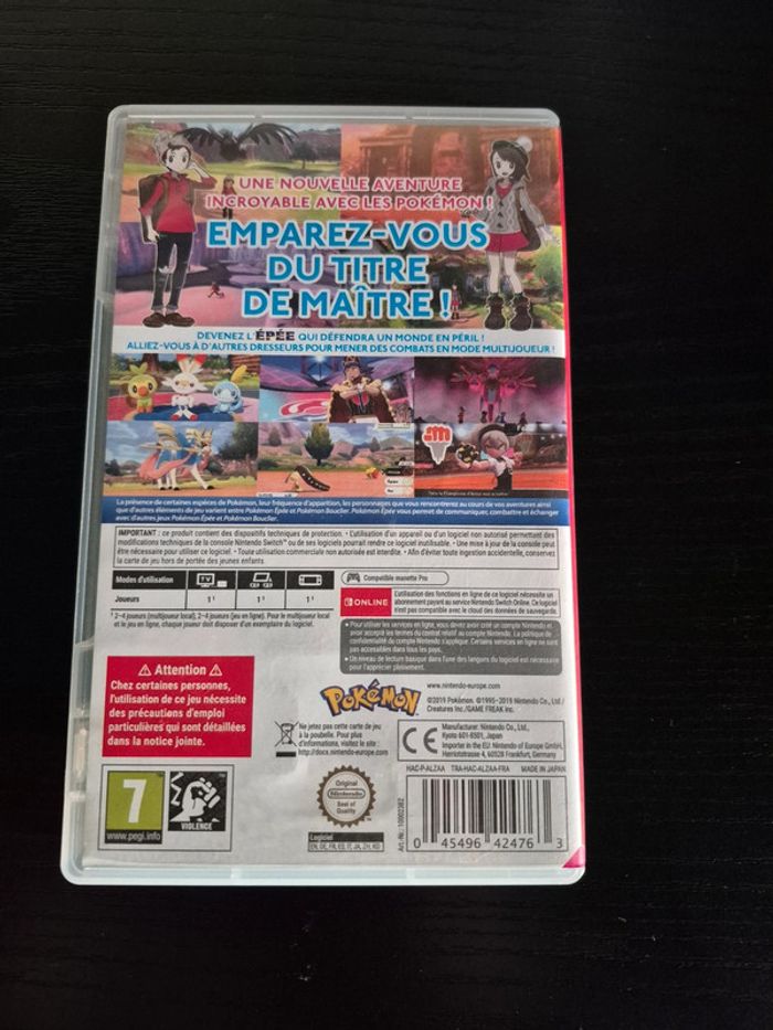 Pokemon épée switch - photo numéro 2