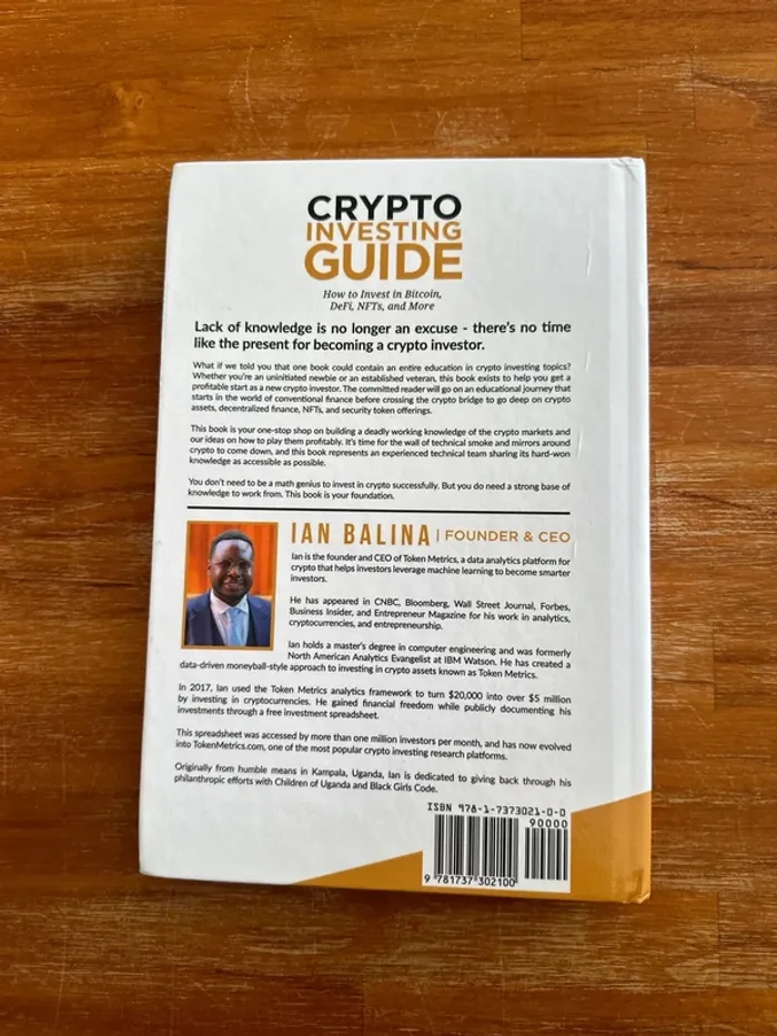 Livre crypto investing guide - photo numéro 3