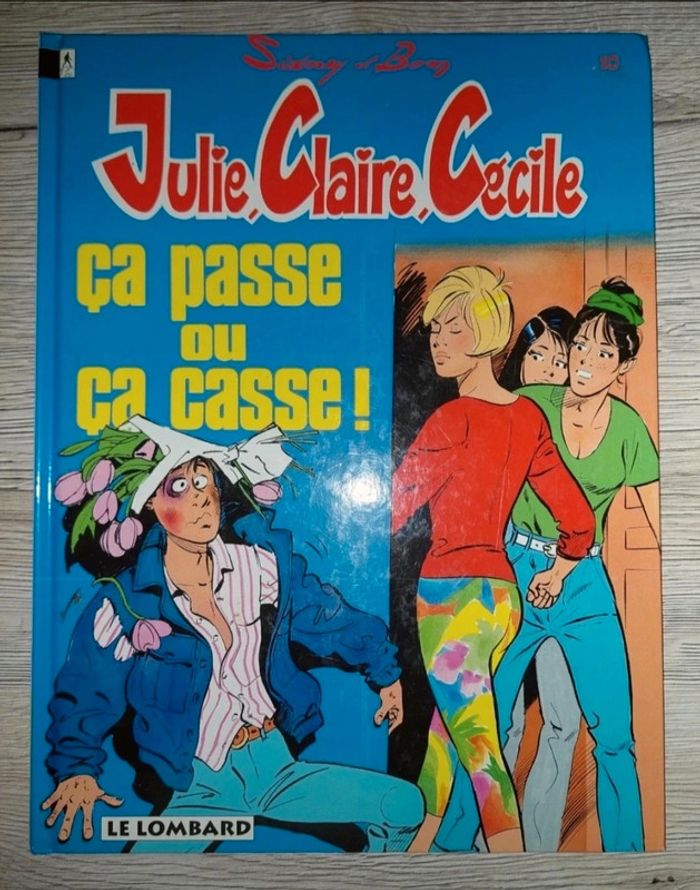 Bande dessinée Julie, cécile et Claire