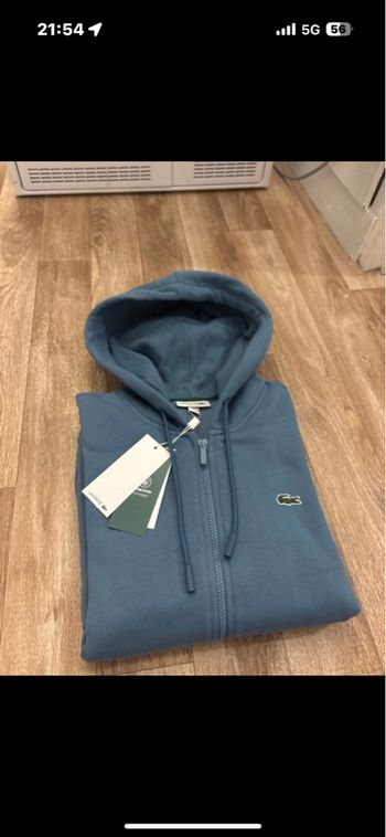 Sweat à capuche Lacoste neuf