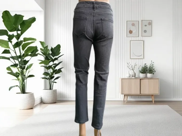 Jean Mango collection coupe slim ,taille mi-haute ,texture stretch - photo numéro 7