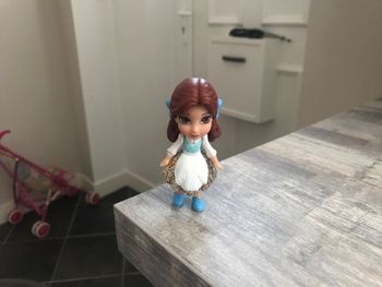 Figurine belle la belle et la bête mini poupée disney