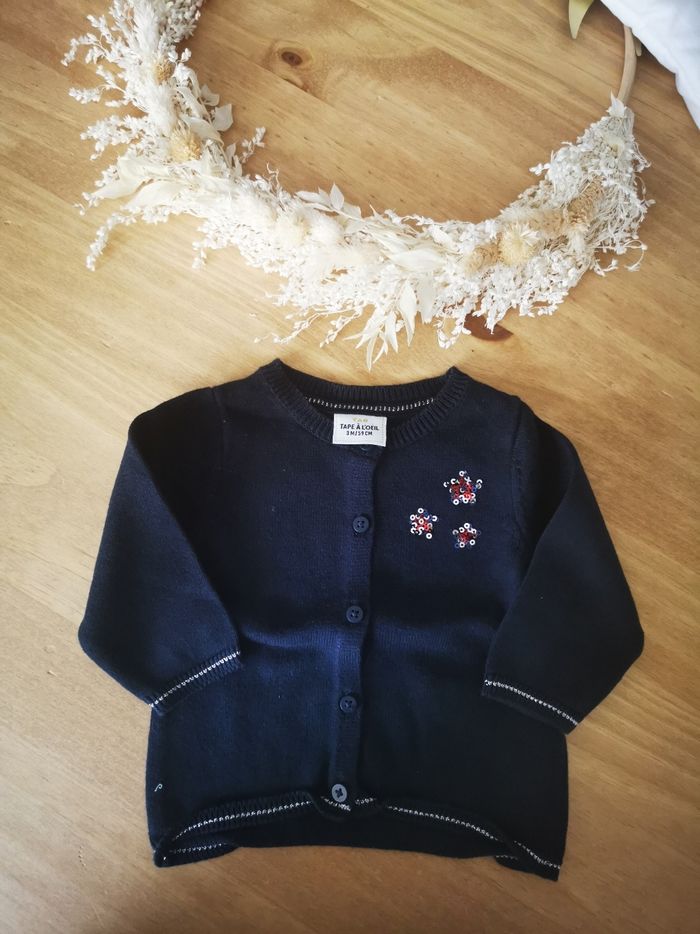 Gilet fille 3 mois
