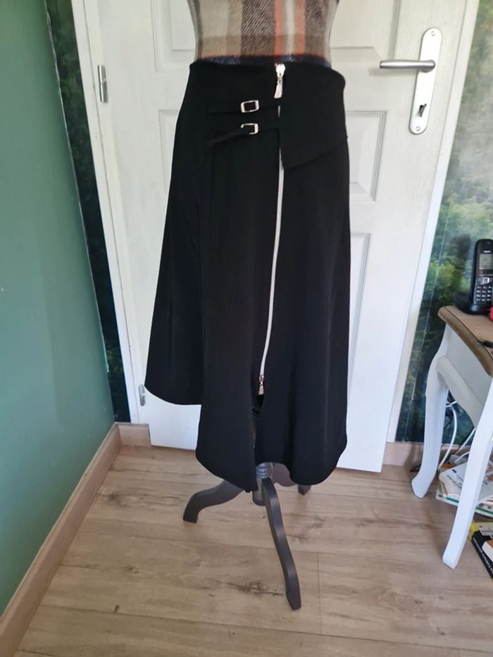 Jupe asymétrique style emo gothique taille 2 noire