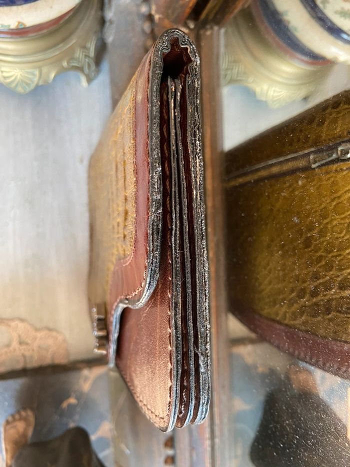 Pochette cuir vintage - photo numéro 10