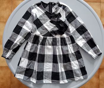 Robe à carreaux fillette 5/6ans