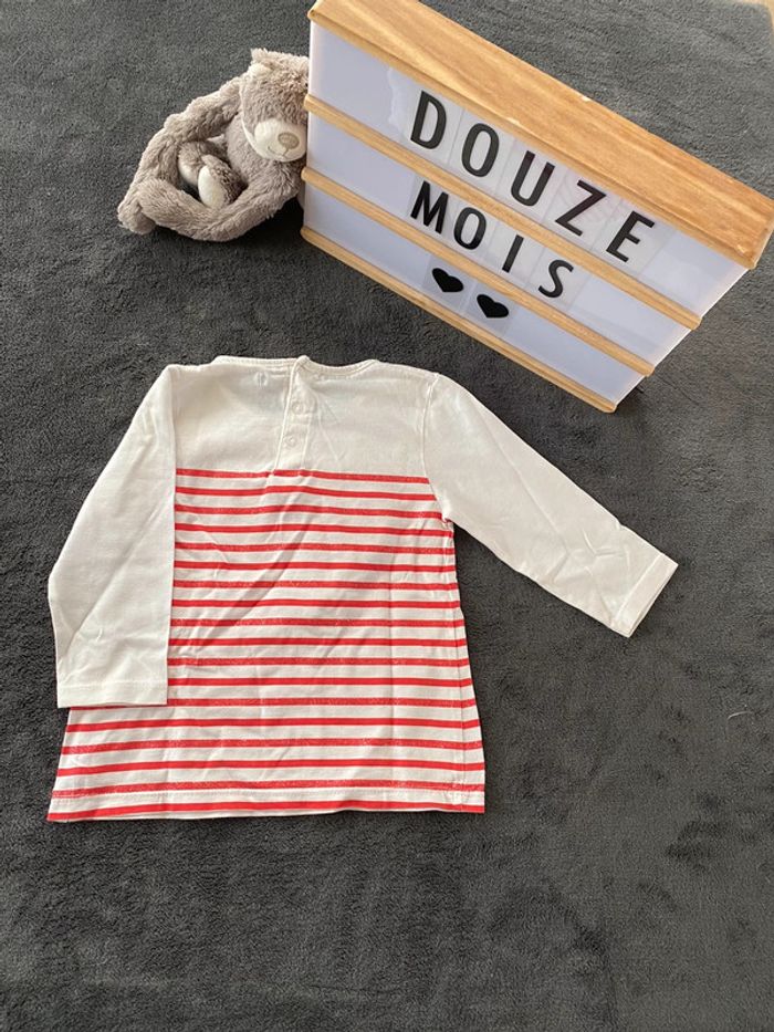 Tee shirt ML 12 mois 🌸 - photo numéro 2