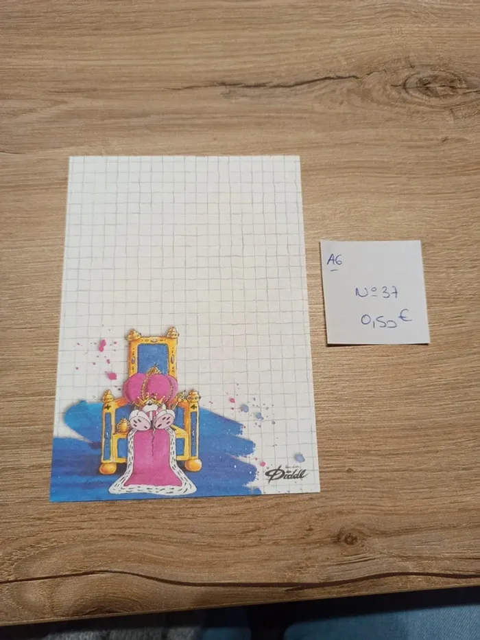 Feuille Diddl A6 37 0,50€