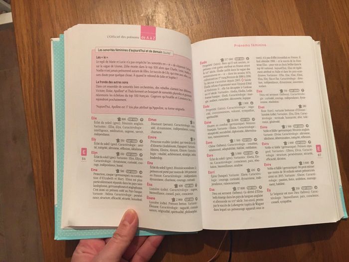 L’officiel des prénoms 2016 - photo numéro 4