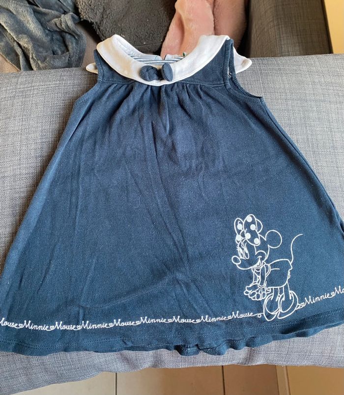 Robe sans manches 24m Minnie Disney pressions - photo numéro 3
