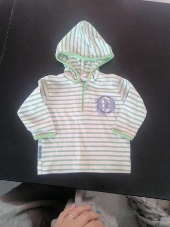 Tee shirt manches longues Kimbaloo 6 mois