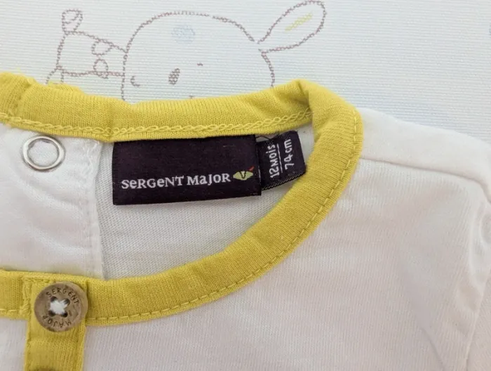 T-shirt manches courtes Sergent major 12m NEUF - photo numéro 3