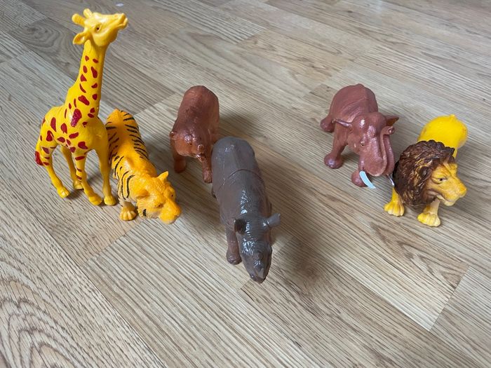 Lot animaux en plastique