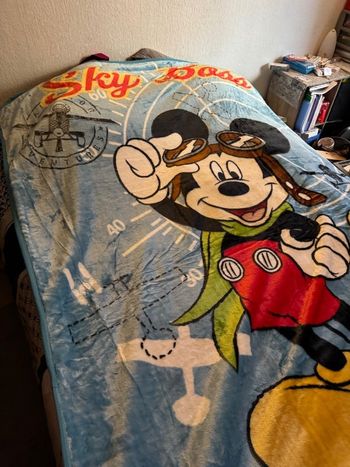 Immense couverture épaisse Disney Mickey mouse