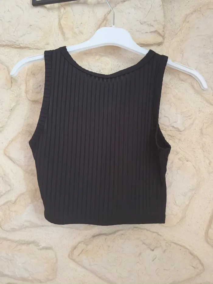 Top noir Shein - Taille XS - photo numéro 2