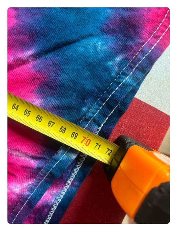 T-shirt Gildan Tye&Die taille S/M violet - photo numéro 14