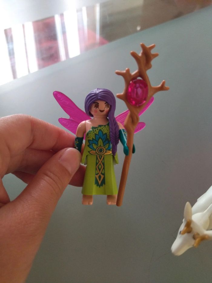 Playmobil fée et son chevreuil - photo numéro 2