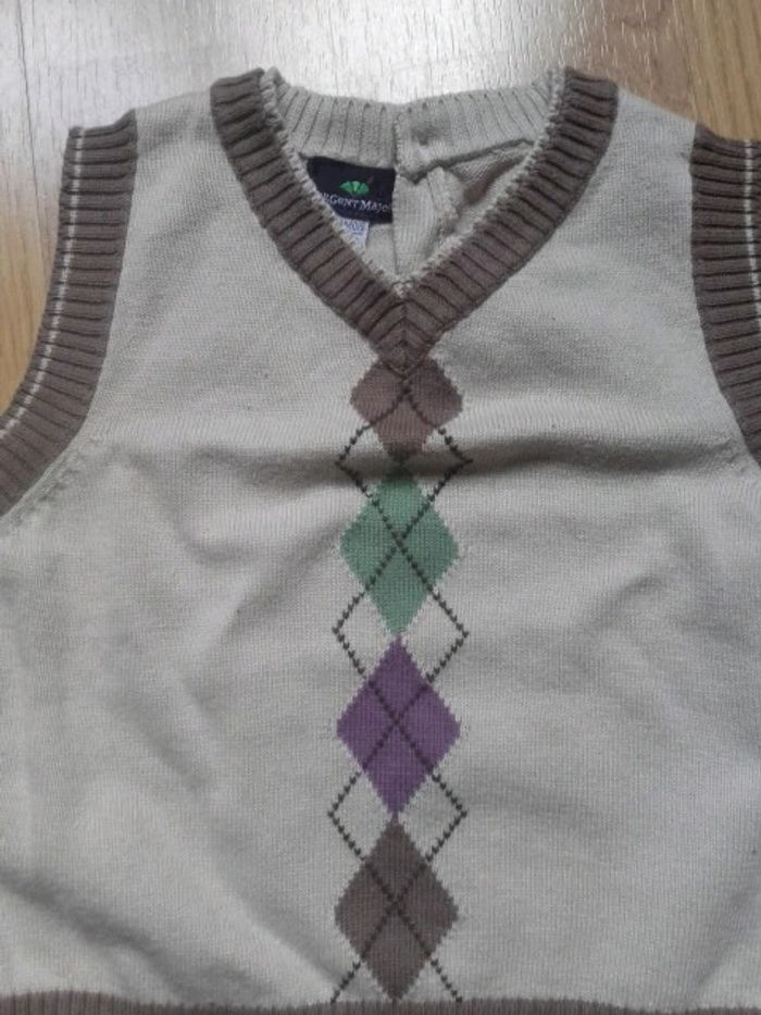 Pull sans manches sergent major 2ans - photo numéro 5
