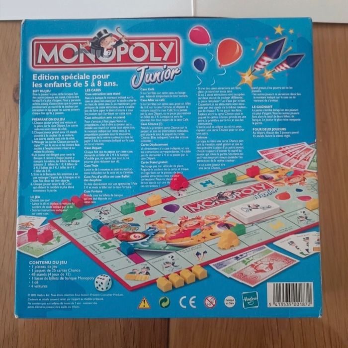 Jeu Monopoly "fête foraine" - photo numéro 2