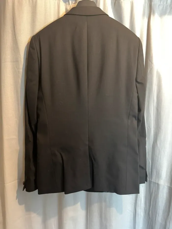 Veste de costume noire asos homme - photo numéro 2
