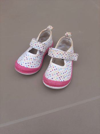 Chaussures à scratchs pour fille