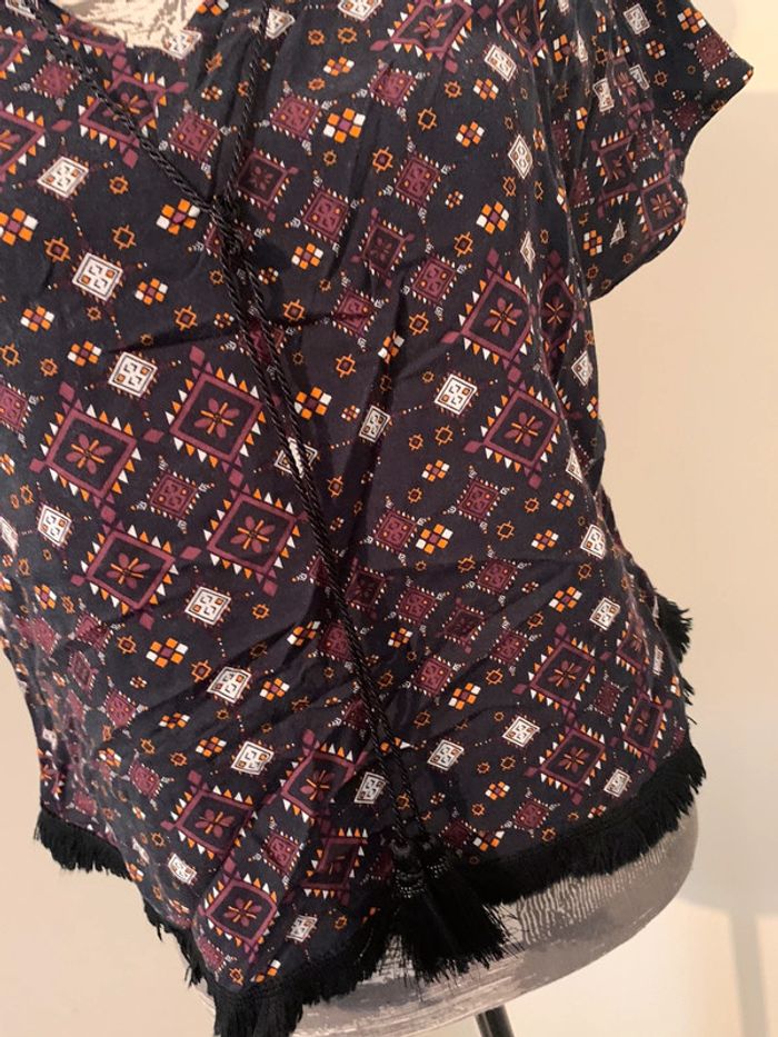Blouse avec motifs Aztèques - photo numéro 2