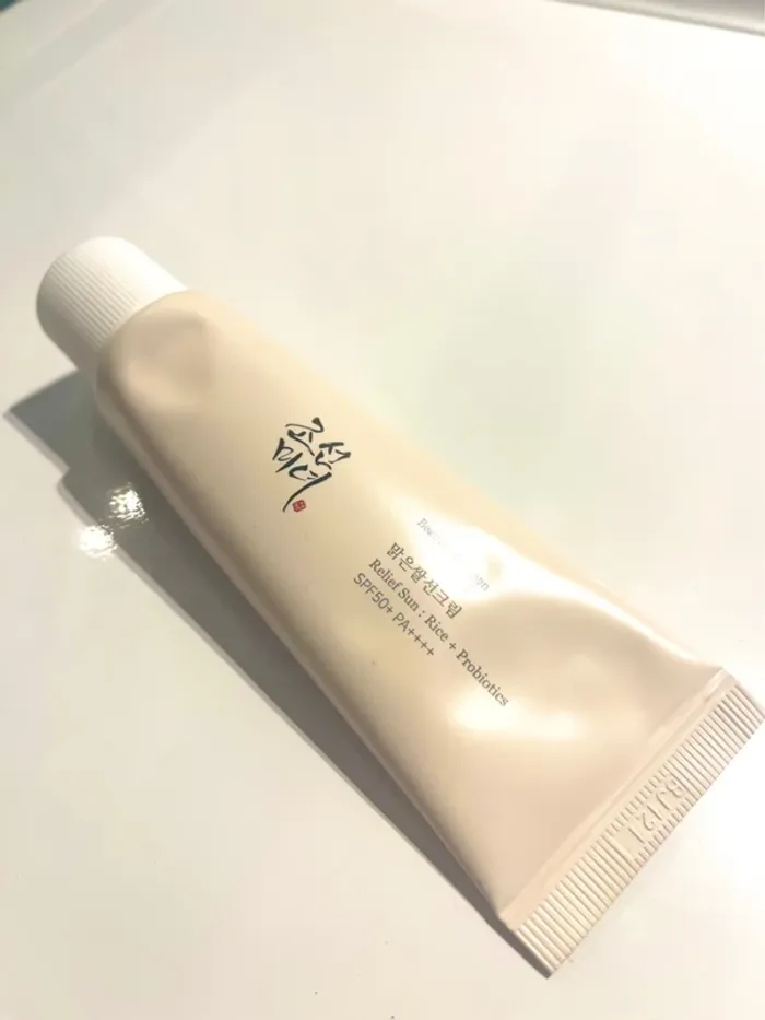 Crème Solaire Visage Beauty of Joseon Relief Sun Rice + Probiotics SPF50+ PA Neuve Operculée - photo numéro 2