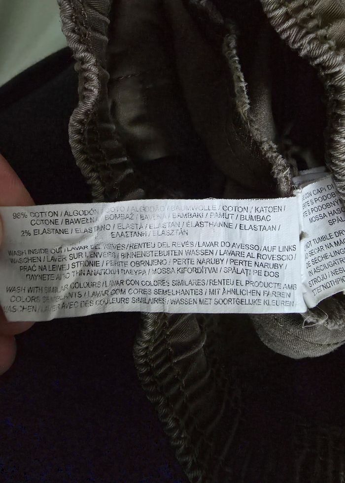 Primark Denim Co. Jogger Coton Kaki Très bon état S - photo numéro 8