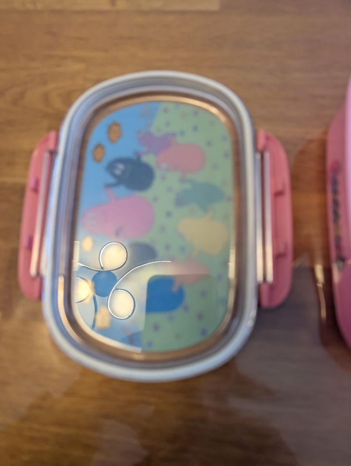 Boite à goûter Barbapapa environ 18*12*6 cm - photo numéro 8