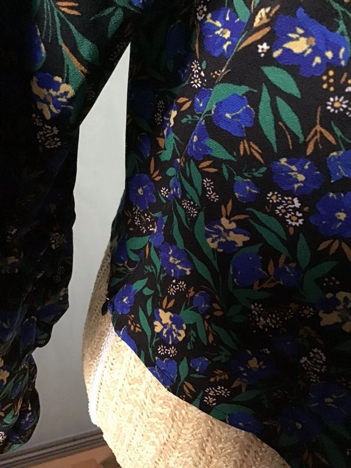 Chemise imprimé zara femme taille M - photo numéro 2