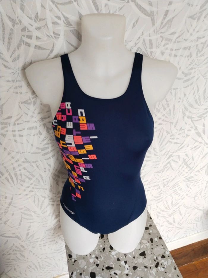 Maillot de bain femme 1 pièce Nabaiji Decathlon taille 36/38 - photo numéro 3