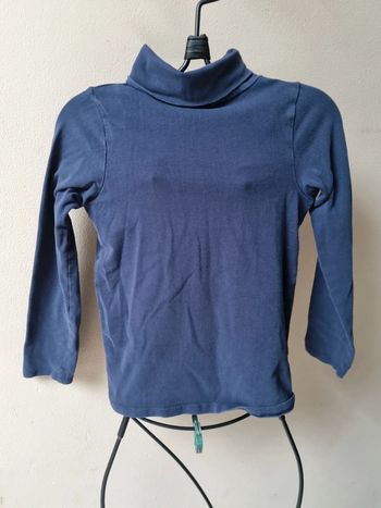 Sous pull bleu marine