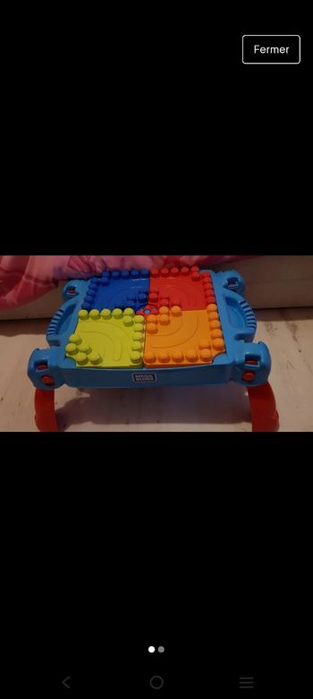 Table méga bloks