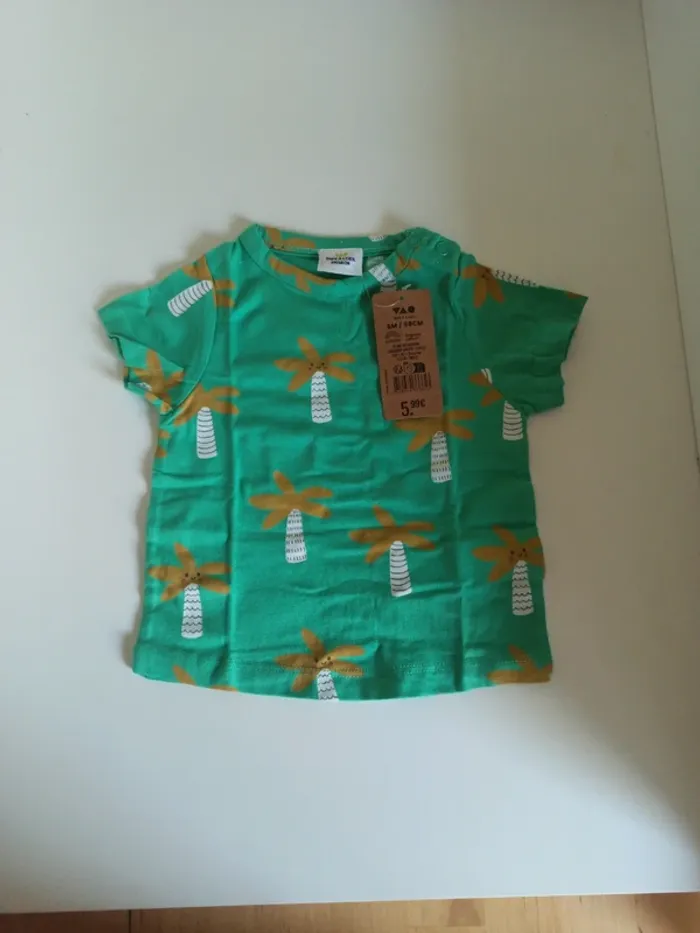 T-shirt manche courte 6 mois - photo numéro 2