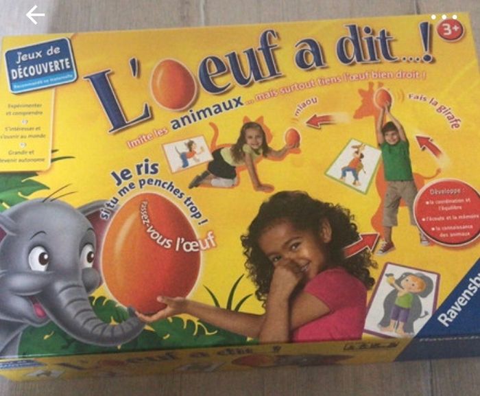 L’œuf a dit de Ravensburger
