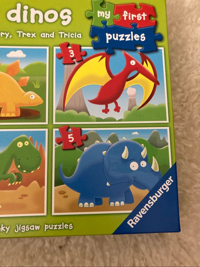 Puzzle dinosaures 18 mois - photo numéro 3
