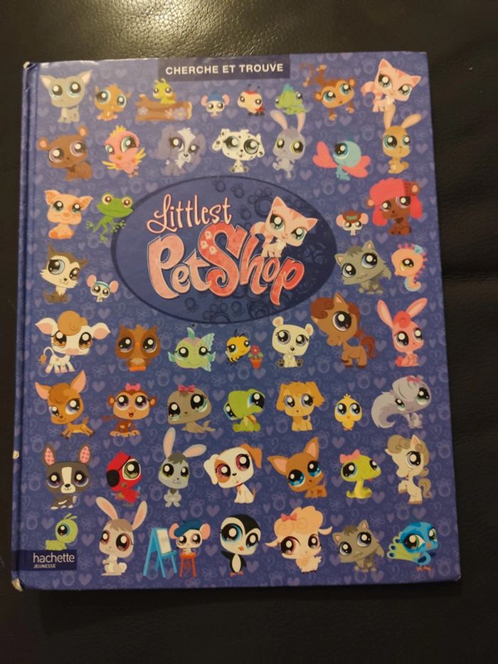 Livre cherche et trouve petshop