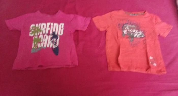 8 t-shirts manche courte garçons en 6 ans - photo numéro 2
