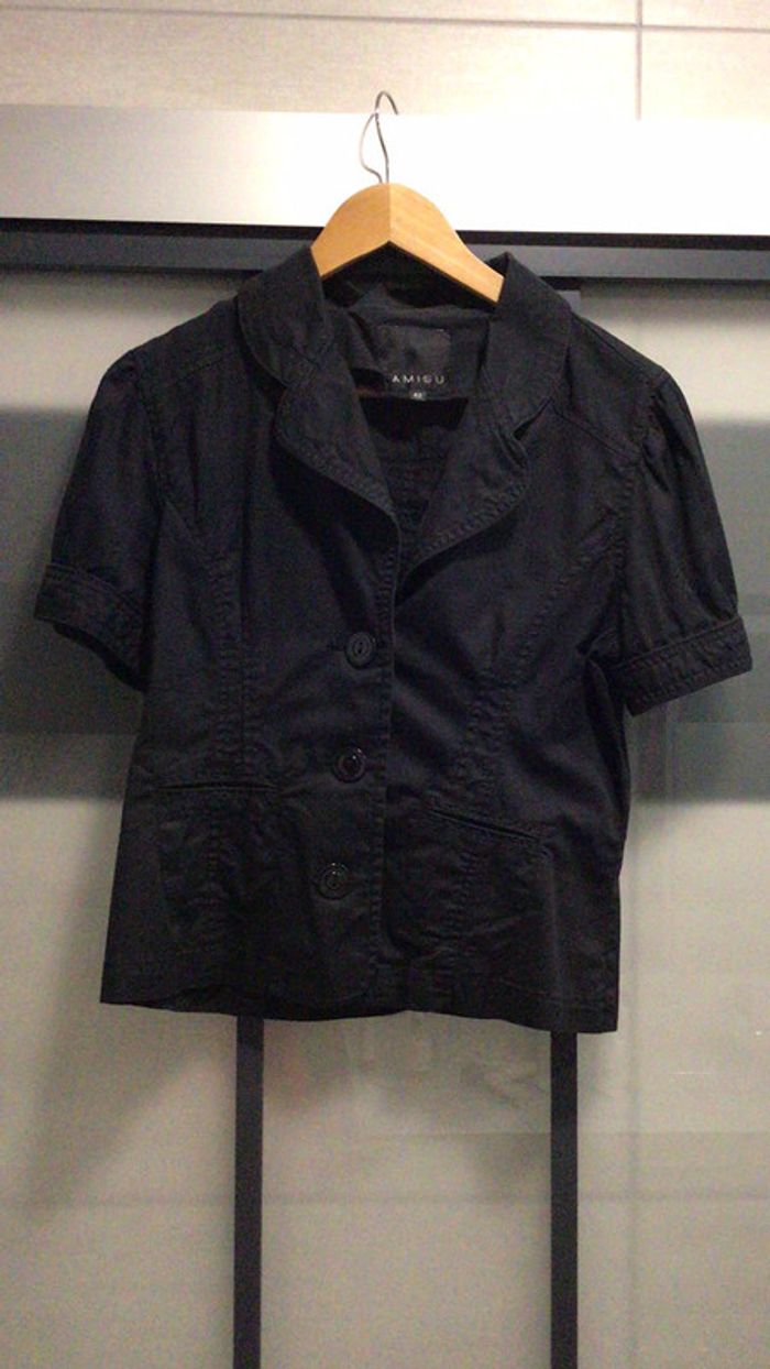 Veste manches courtes