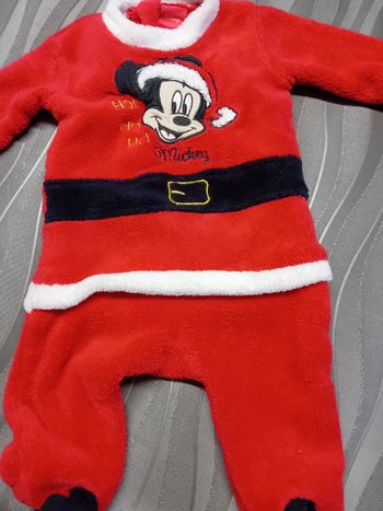 Pyjama polaire Disney Noël 3 mois